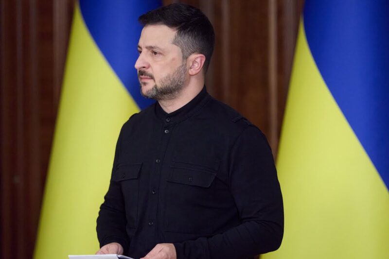 Брифінг Президента України Володимира Зеленського