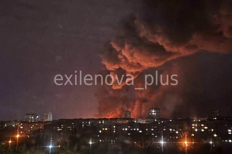 Дрони атакували окупований Донецьк: що горить