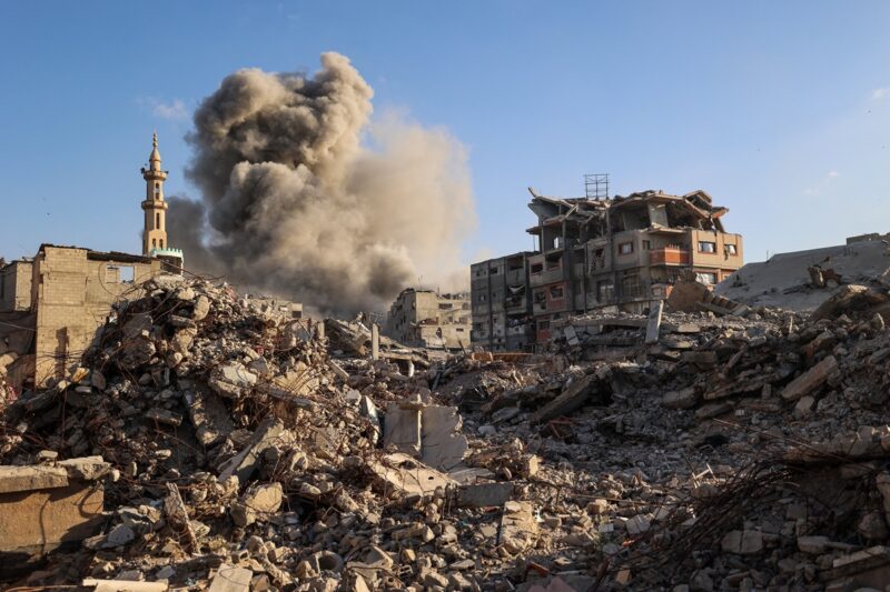 Ізраїль завдав удару по центральній частині Гази