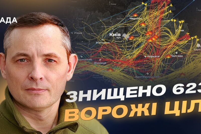 Масована атака по Україні: Повітряні Сили збили 623 ворожі цілі | Юрій Ігнат