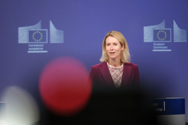 Каллас відповіла на критику Меркель щодо війни