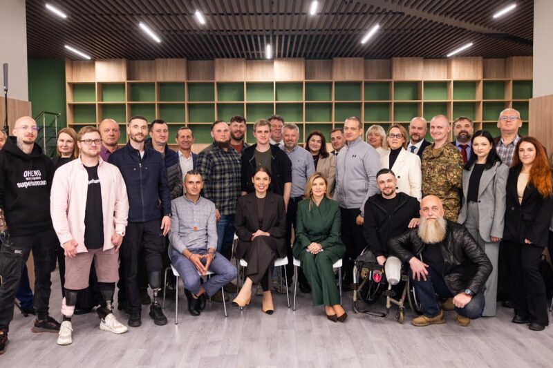 Олена Зеленська у Всесвітній день ментального здоров’я зустрілася зі студентами КНУ ім. Т. Шевченка