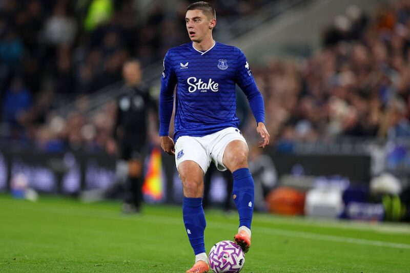 Миколенко став одним із найгірших гравців Евертона в матчі проти Тоттенгема