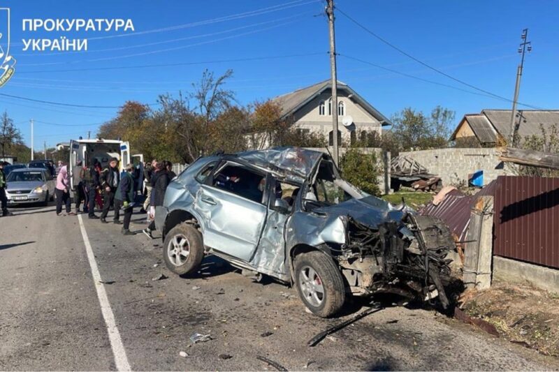 На Франківщині п’яний вчитель скоїв смертельну ДТП