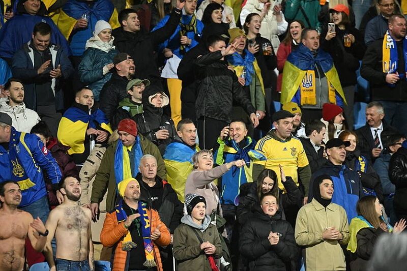 Названо кількість українських фанатів на матчі відбору до ЧС-2026