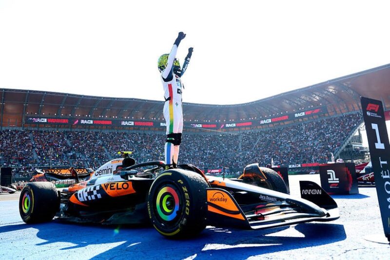 Перемога Норріса в Мексиці вивела його на перше місце в чемпіонаті