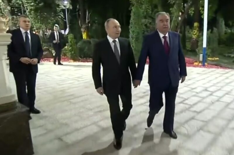Попри ордер МКС: Путін прибув до Таджикистану