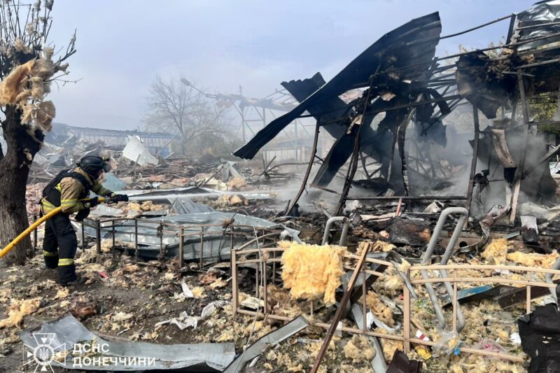 Російські дрони вбили жінку та пошкодили церкву у Костянтинівці