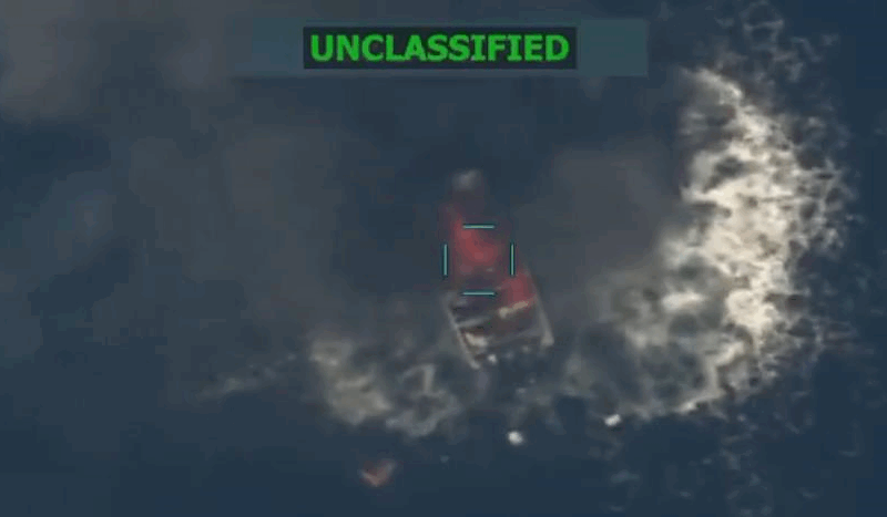 США завдали удару по ще одному судну з наркотиками у Тихому океані