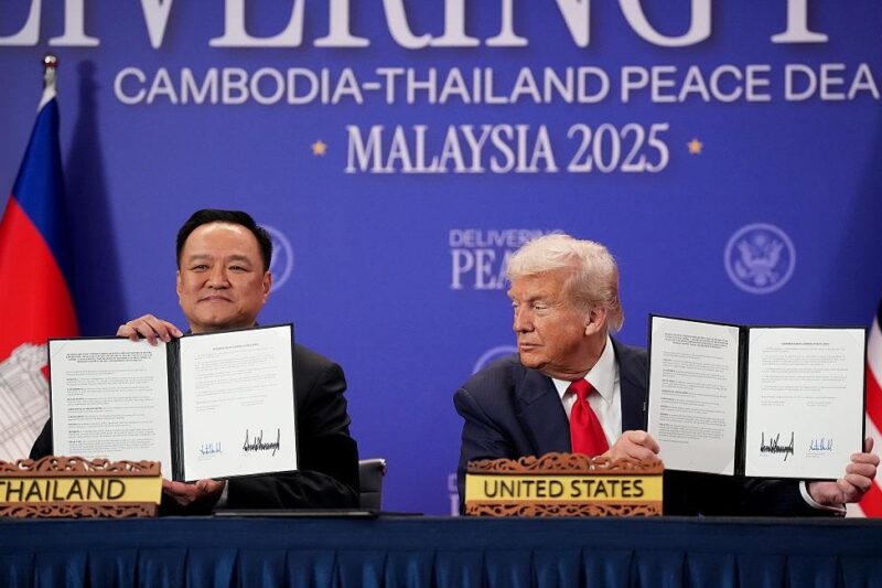 Таїланд і Камбоджа підписали мирну угоду в присутності Трампа