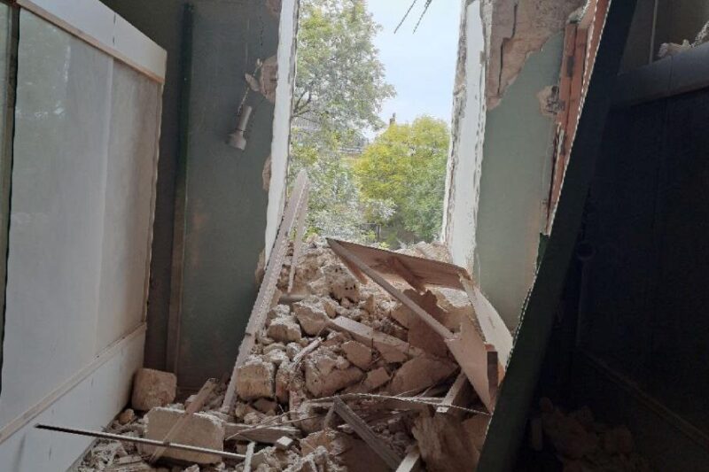 Третина будівлі зруйнована: росіяни атакували краєзнавчий музей Херсона
