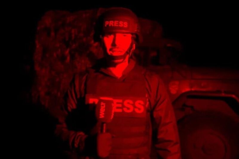 Троє журналістів Die Welt дістали поранень через атаку дрона