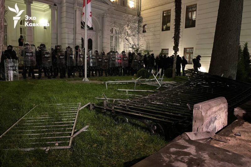 У Тіблісі тривають акції протесту