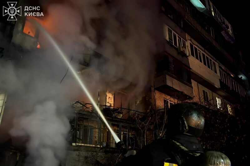 Удар по Києву: троє загиблих, десятки поранених