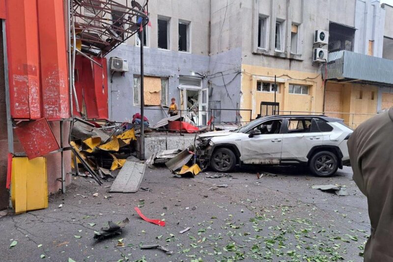 З’явилось відео атаки на зрадника в Новій Каховці
