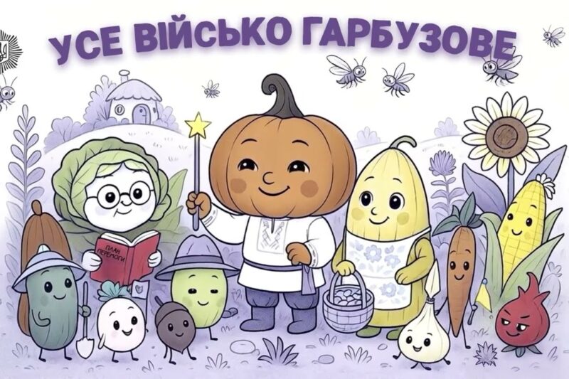 🎃 Усе військо гарбузове ✨ казка для дітей