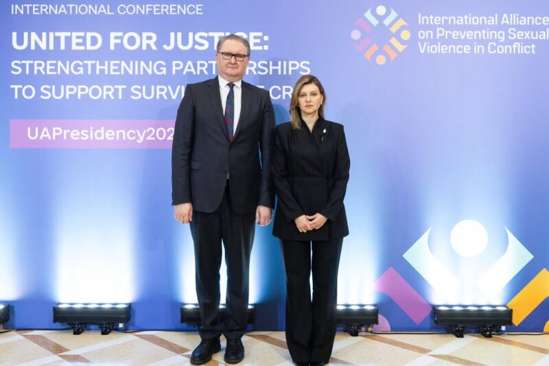 Олена Зеленська взяла участь у Міжнародній конференції із запобігання сексуального насильства