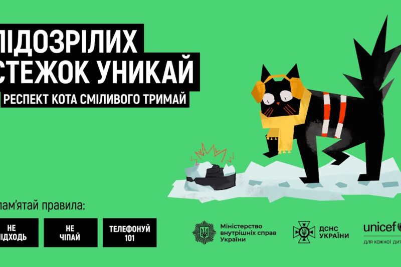 Підозрілих стежок уникай — респект кота сміливого тримай!