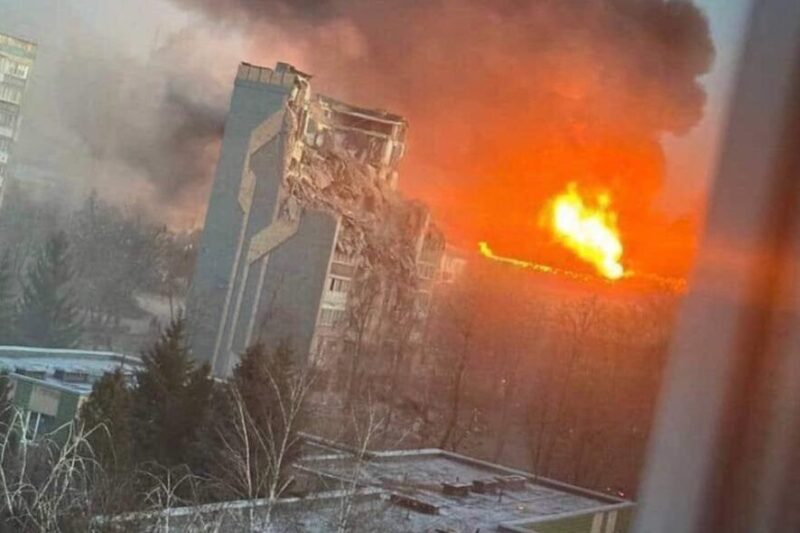 Атака на Тернопіль: зруйновано багатоповерхівку
