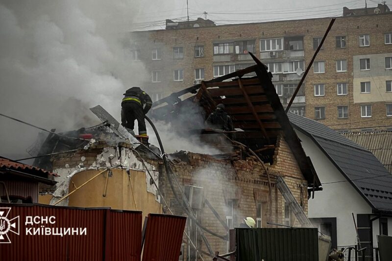 ДСНС показала наслідки обстрілу Київщини