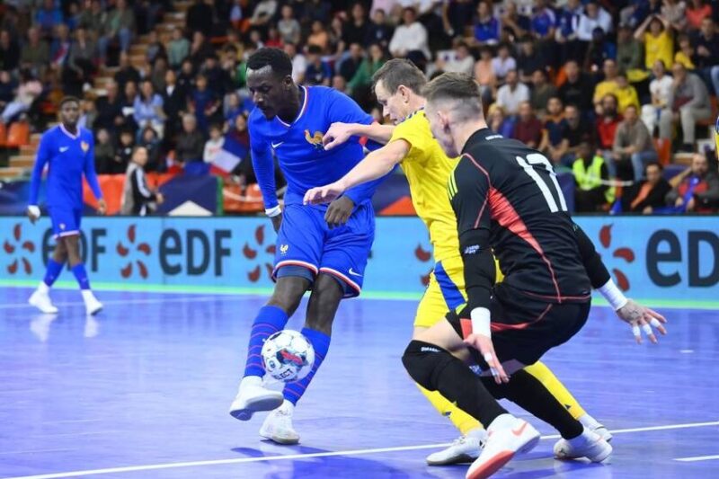 Футзал: українці здобули перемогу над Францією в товариському матчі