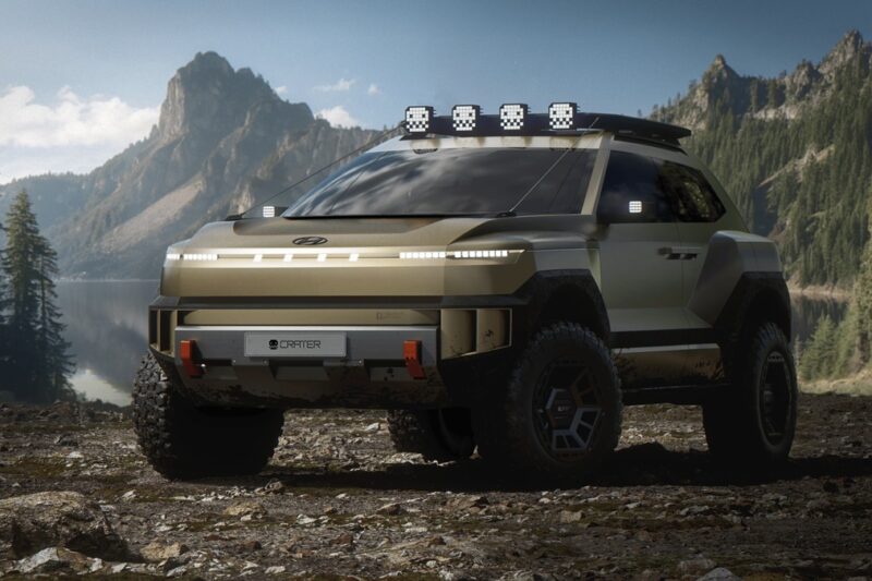 Hyundai представила концепт нового позашляховика Crater