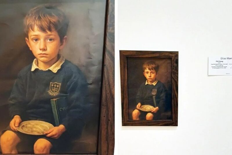 Художник непомітно повісив у музеї картину, створену штучним інтелектом