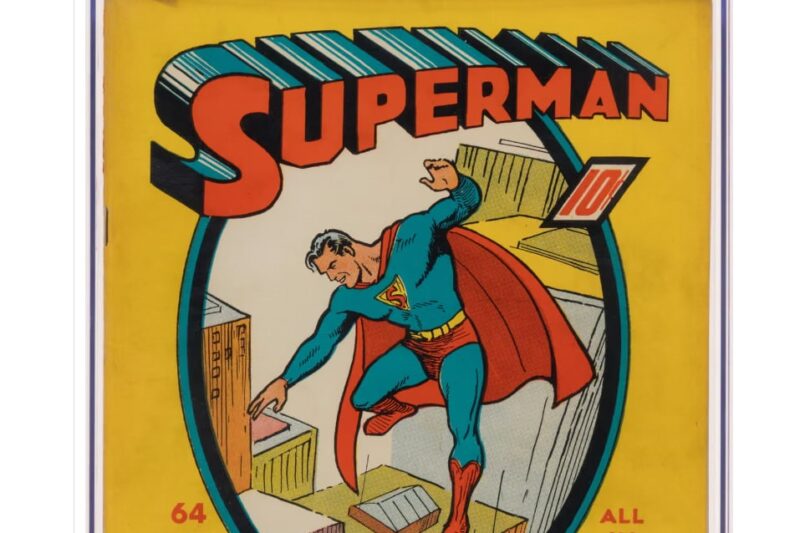 Комікс Superman No.1, знайдений на горищі, став найдорожчим у світі
