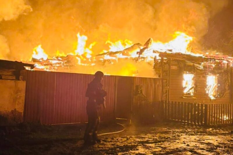 Нічна атака дронів: є влучання на 15 локаціях