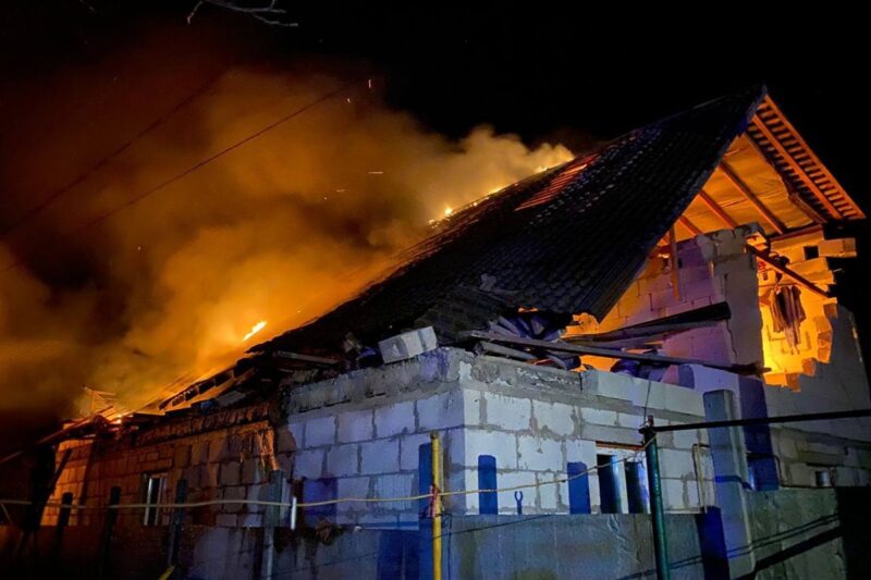 ОВА показала наслідки атаки на Київщину