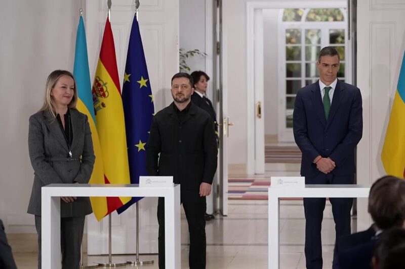 Церемонія підписання двосторонніх документів між Україною та Королівством Іспанія