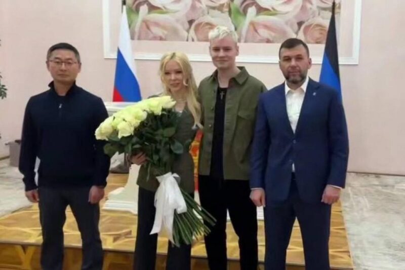 “Путіністи” Шаман і Мізуліна побралися в Донецьку