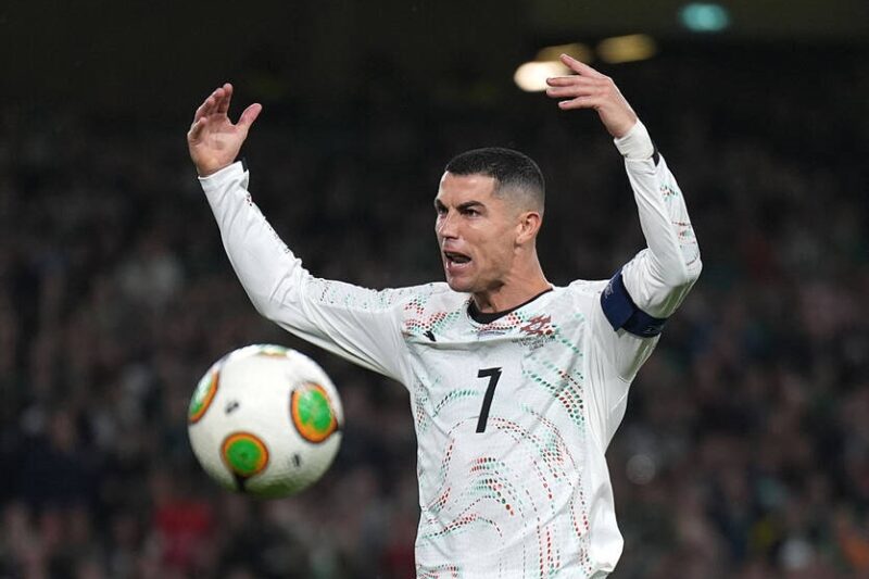 Роналду і червона картка: перша за збірну