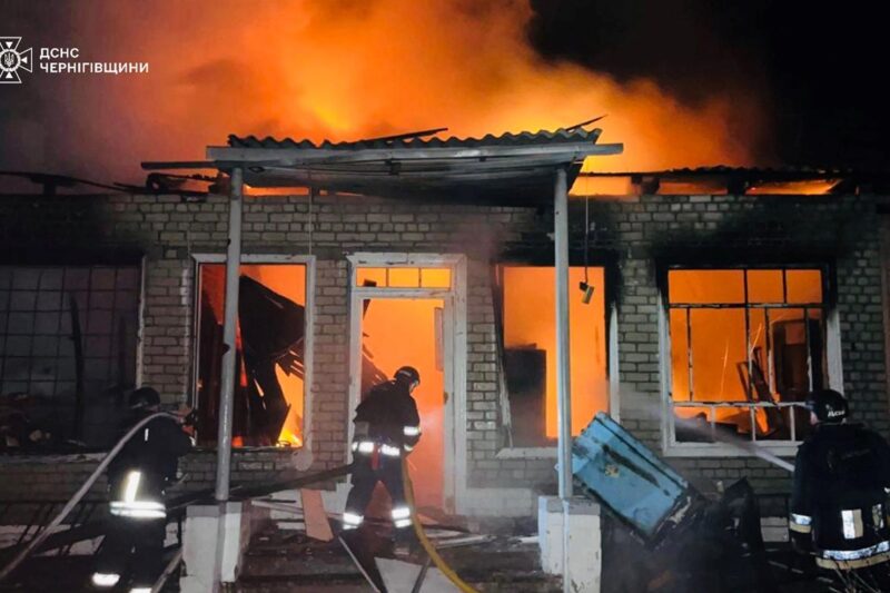 Росіяни атакували дитячий центр на Чернігівщині