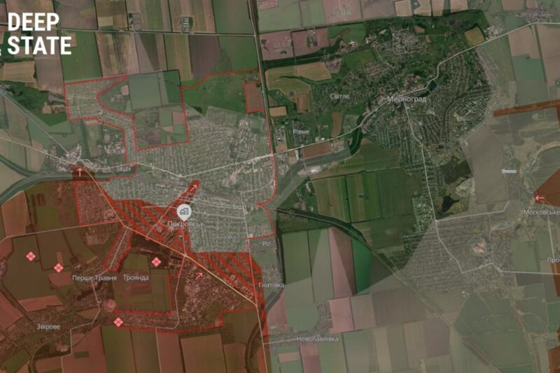Росіяни просочуються у центр Покровська – DeepState