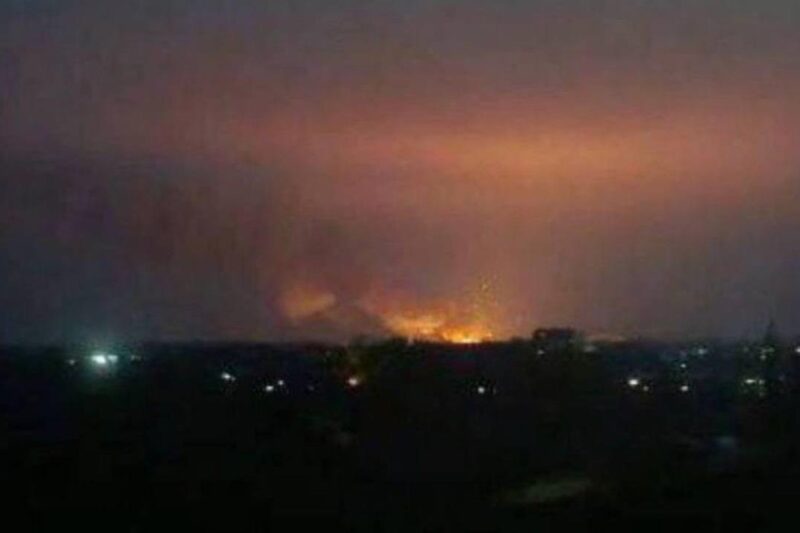 У Донецьку вибухає великий склад БК – соцмережі