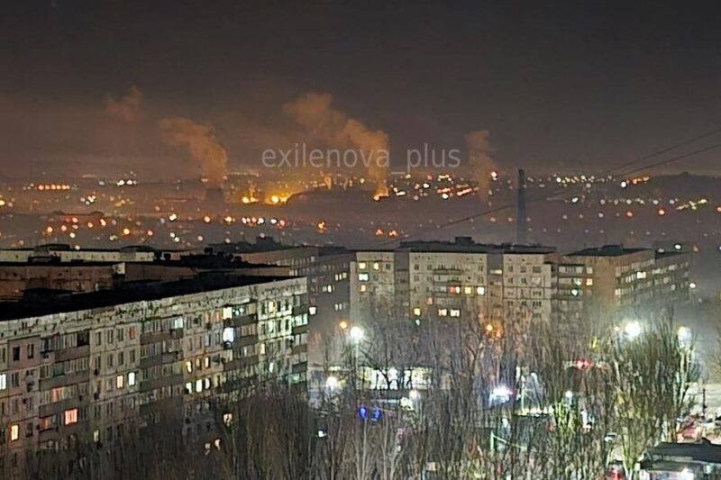 В Донецьку пролунала “велика кількість” вибухів