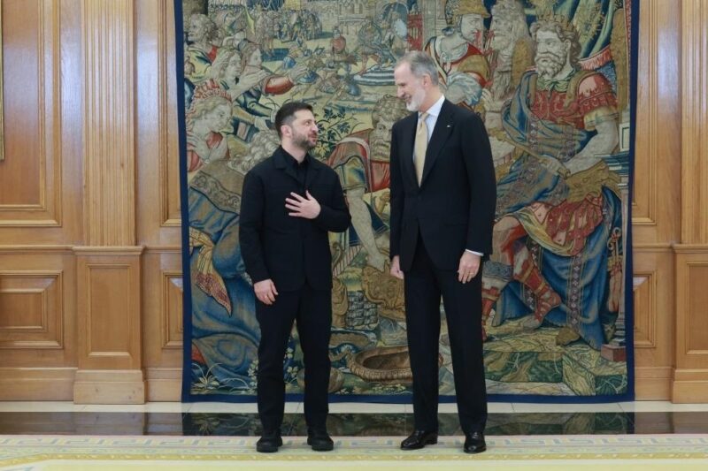 Новини України - Зеленський зустрівся з королем Іспанії