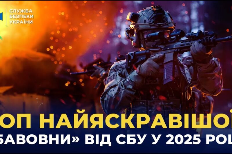 Найяскравіша «бавовна» від СБУ: топ спецоперацій 2025 року