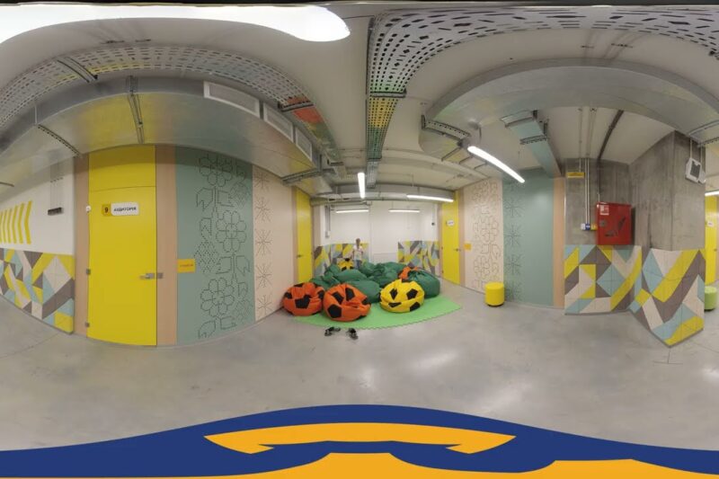 Зануртеся в атмосферу підземної школи | VR-екскурсія: колегіум «Елінт» м. Запоріжжя