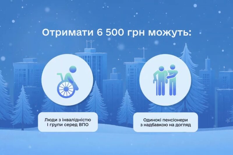 “Зимова підтримка” від держави триває
