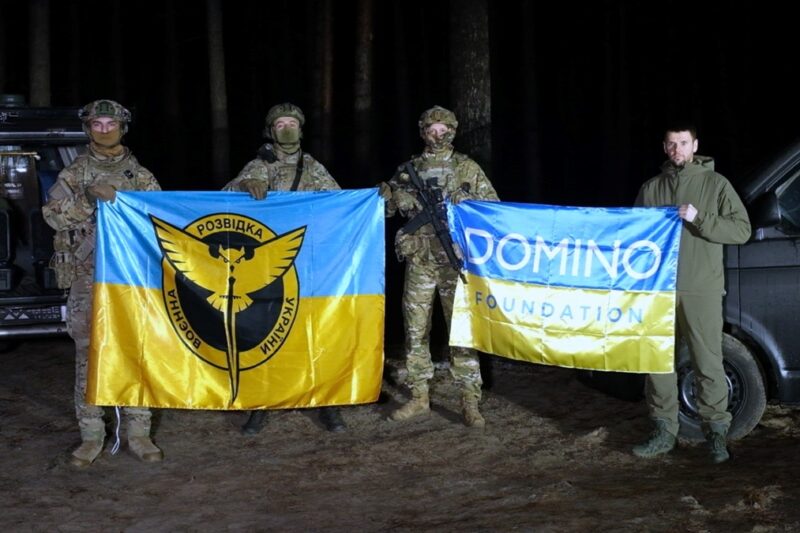 Антон Шухнін і Domino Foundation передали ГУР дрони та техніку