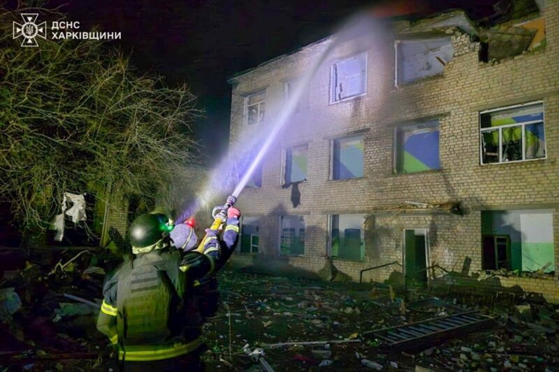 БПЛА масовано атакували Чугуїв