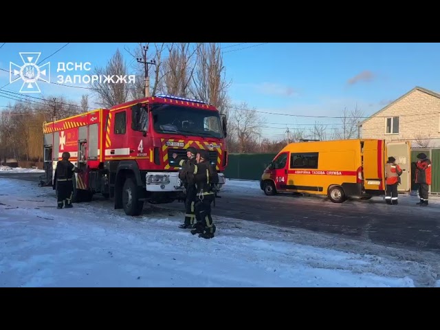Запоріжжя: рятувальники ліквідовували наслідки російського обстрілу