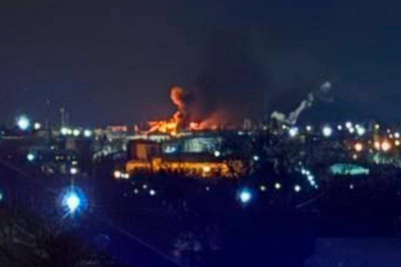 Дрони атакували нафтобазу на Луганщині – соцмережі