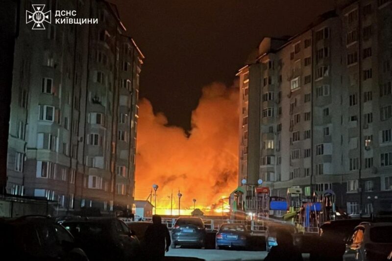 ДСНС показала наслідки удару по Київщині