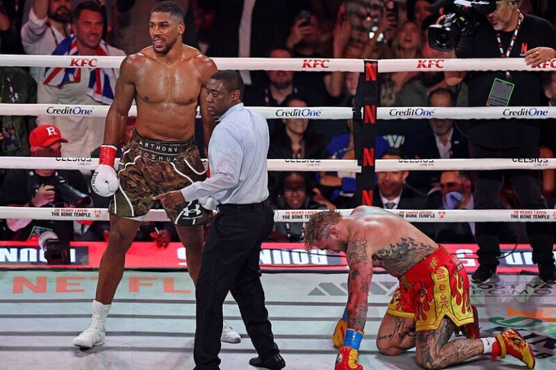 Ентоні Джошуа сказав, що в бою з Джейком Полом працював не так, як треба