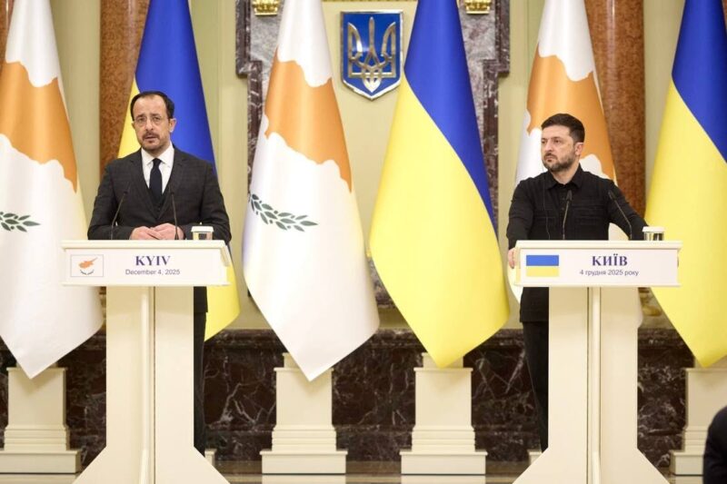 Заяви для медіа Володимира Зеленського і Президента Кіпру Нікоса Христодулідіса