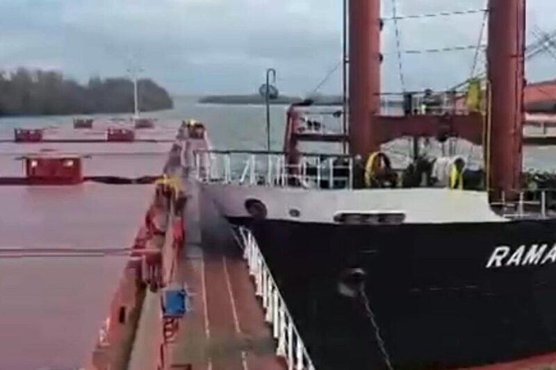 На Дунаї балкер протаранив суховантаж з українською пшеницею