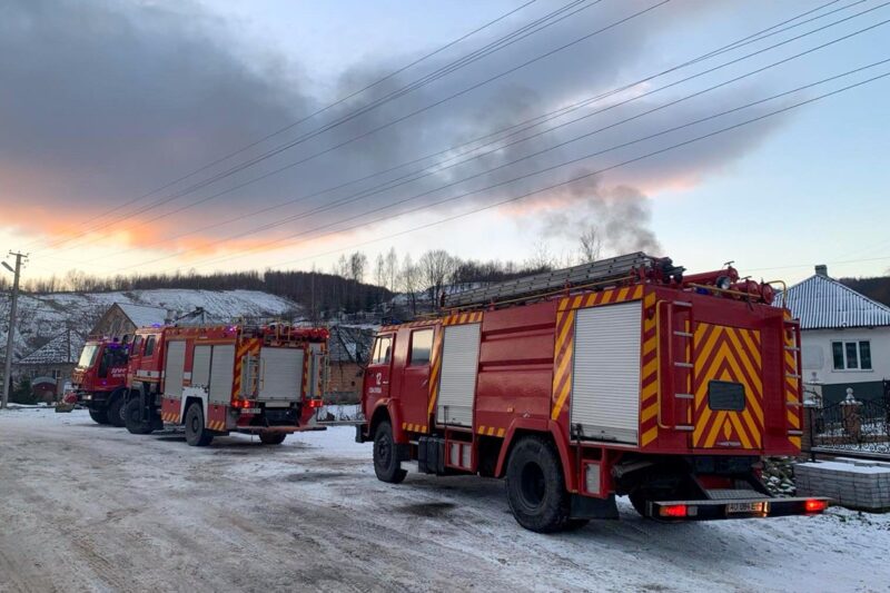 На Закарпатті спалахнула магістральна газова труба